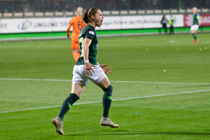 Ewa Pajor, UEFA Women's Champions League, VfL Wolfsburg - Olympique Lyonnais