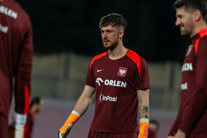Official training and press conference before World Cup 2026 qualifying game between national teams of Malta and Poland