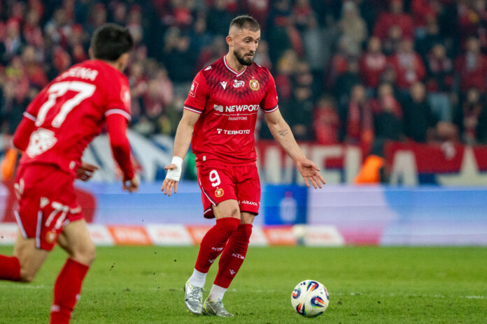 PKO Ekstraklasa 25 26 game between teams of Widzew Lodz and Lech Poznan