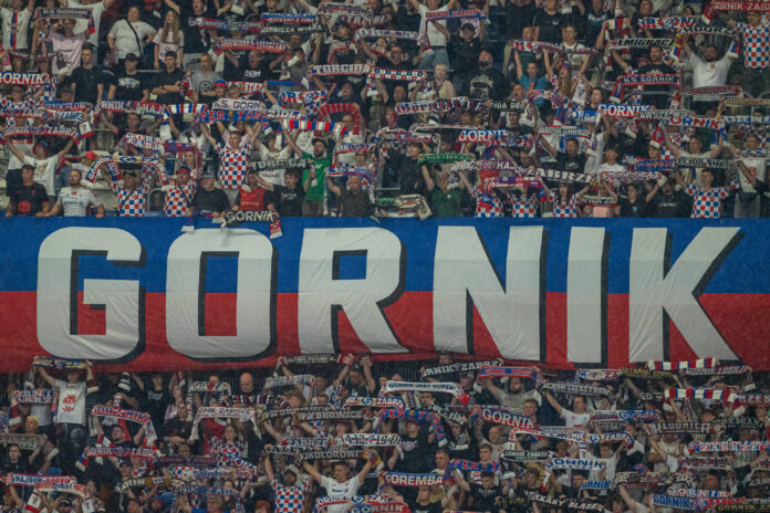 UEFA Conference League 2026 27 4th qualifying round 1st leg match between teams of Gornik Zabrze and AS Monaco UEFA Conference League 2026 27 4th qualifying round 1st leg match between teams of Gornik Zabrze and AS Monaco