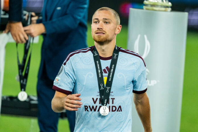 UEFA Super Cup 2026 match between Paris Saint-Germain and Aston Villa