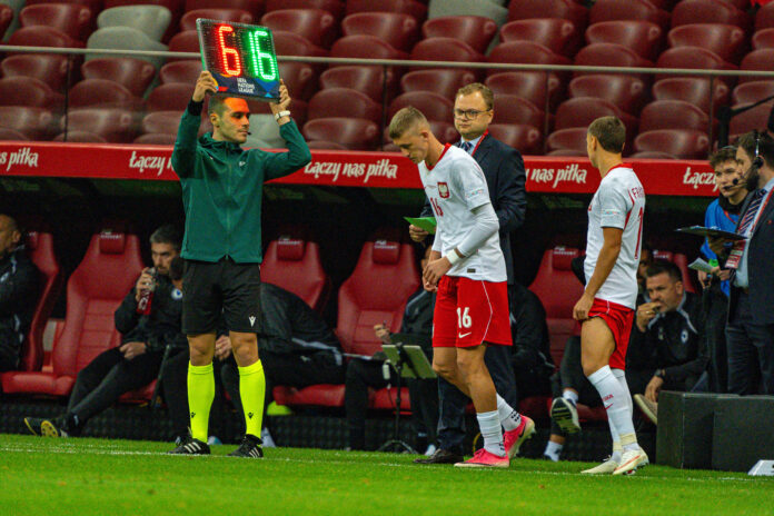 UEFA Nations League game between teams of Poland and Bosnia and Herzegovina UEFA Nations League game between teams of Poland and Bosnia and Herzegovina