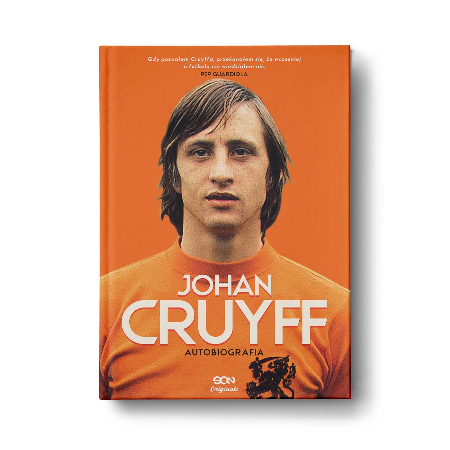 Johan Cruyff. Autobiografia - okładka książki Wydawnictwa SQN